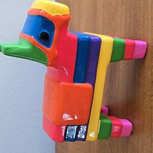 Vintage Kikkerland Pinata Piggy Bank